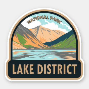 Adesivo Lake District National Park Wasdale Head Inglaterr