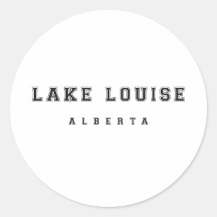 Adesivo Lake Louise Alberta Canadá