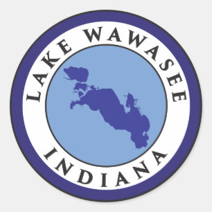 Adesivo Lake Wawasee, Indiana