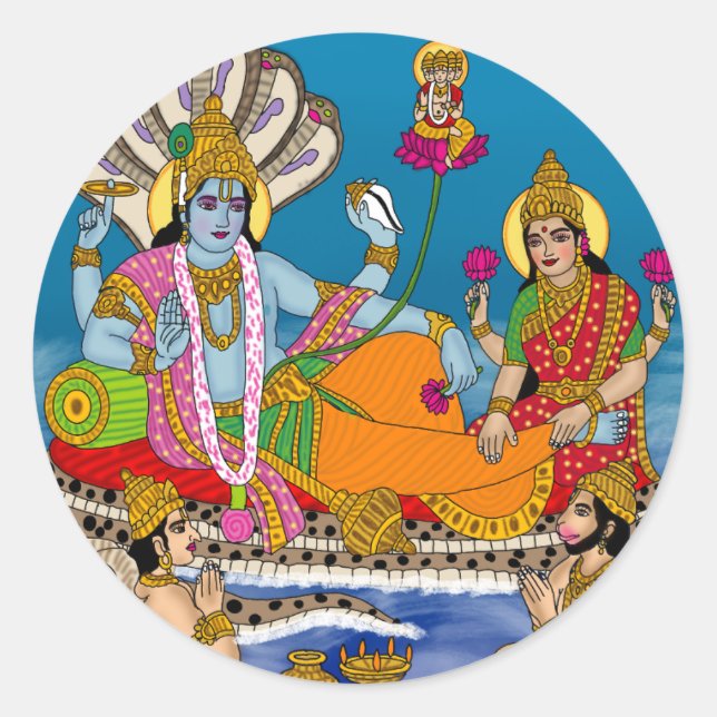 Adesivo Lakshmi Narayan Sticker (Frente)