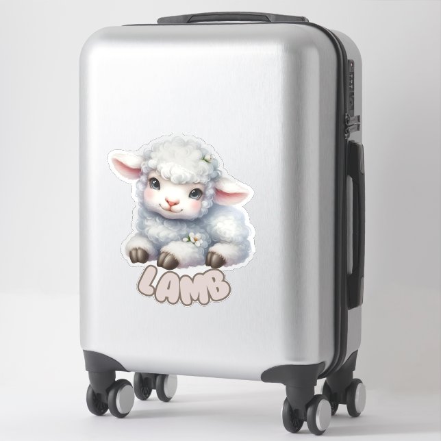 ADESIVO LAMB - NURSERY STICKER (Mala)