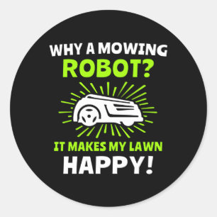 Adesivo Lâmina Robot Lawnmower Lawn Mower