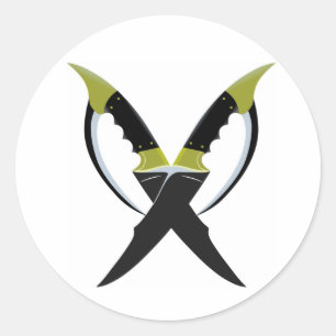 Adesivo Lâminas cruzadas