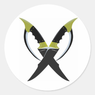 Adesivo Lâminas cruzadas