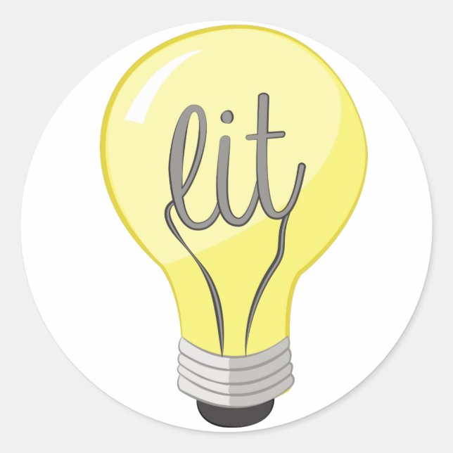 Adesivo Lâmpada (Frente)