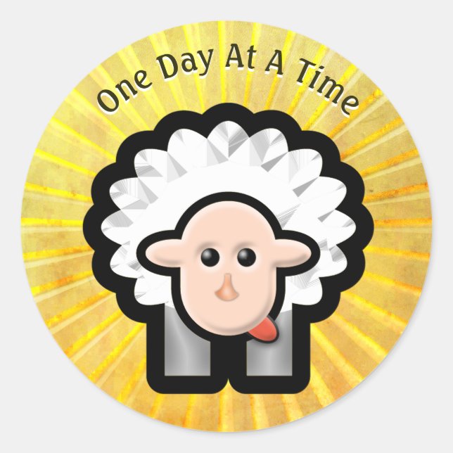 Adesivo Lâmpada de 12 Passos ao Sol - Personalizada (Frente)