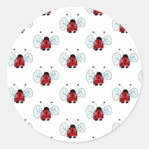 Adesivo Lâmpada de Mesa Ladybug