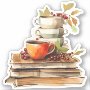 Adesivo Lâmpadas, Berries e Livros Atrasados Queda