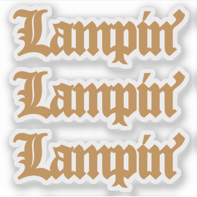 Adesivo Lampin (Frente)