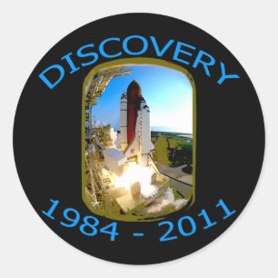 Adesivo Lançamento da descoberta do vaivém espacial