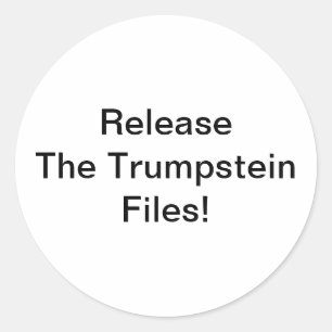 Adesivo Lançar os Arquivos Trumpstein Jeff Hankamer Artjun