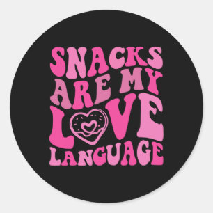 Adesivo Lanches São Minha Linguagem do Amor Infantil Diver