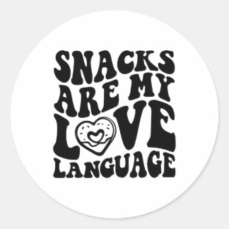 Adesivo Lanches São Minha Linguagem do Amor Infantil Valen