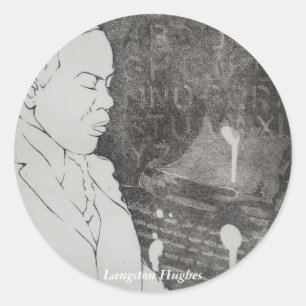Adesivo Langston Hughes