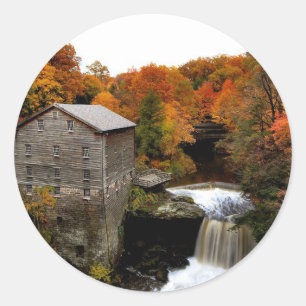 Adesivo Lanterman's Mill no outono