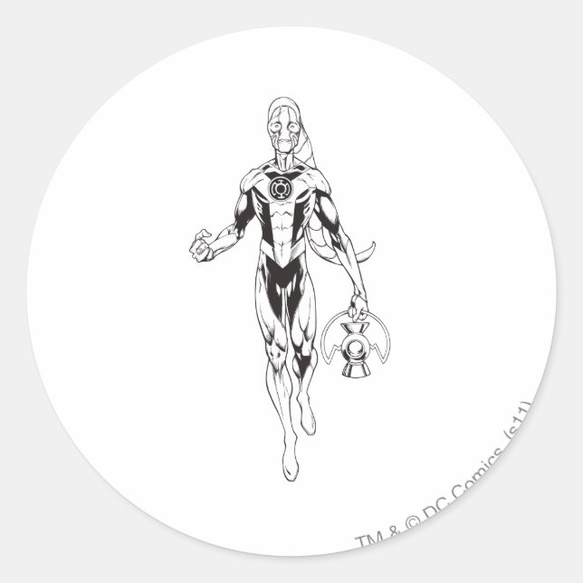 Adesivo Lanterna Azul 6 (Frente)