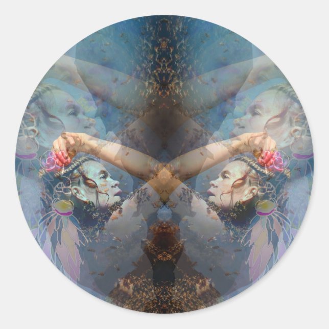 Adesivo lanternas com penas (Frente)