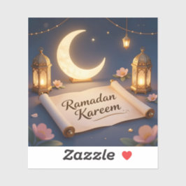 Adesivo Lanterns Of Blessing - Square Vinyl 