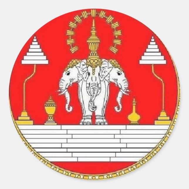 Adesivo LAO ELEFHANTS Stickers (Frente)