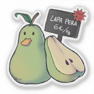 Adesivo Lapa Pera