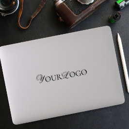 Adesivo Laptop de logotipo fino longo para empresa persona