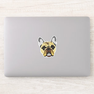 Adesivo Laptop francês Bulldog