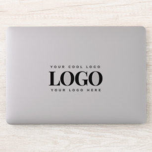 Adesivo Laptop Retângulo do Logotipo da Empresa Personaliz