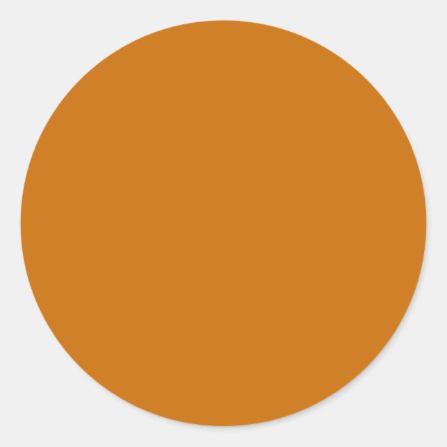Adesivo Laranja Browny (cor sólida) (Frente)