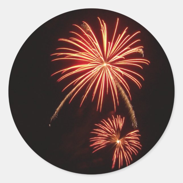 Adesivo Laranja Burst (Frente)