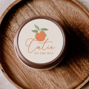 Adesivo Laranja cítrica Little Cutie Obrigado