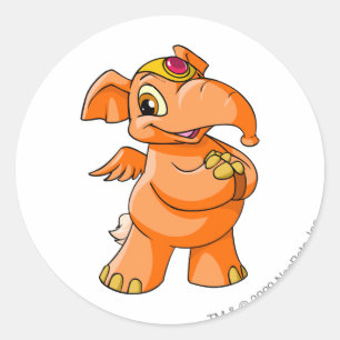 Adesivo Laranja de Elephante