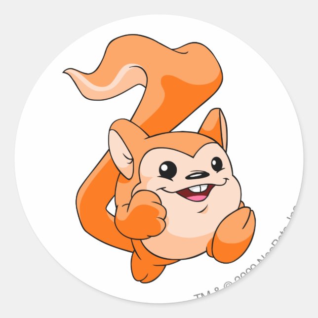 Adesivo Laranja de Meerca (Frente)