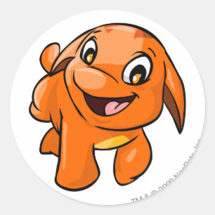 Adesivo Laranja de Poogle