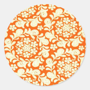 Adesivo Laranja do Henna da abóbora