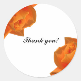 Adesivo Laranja rosa floral feminina minimalista única