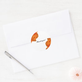 Adesivo Laranja rosa floral feminina minimalista única