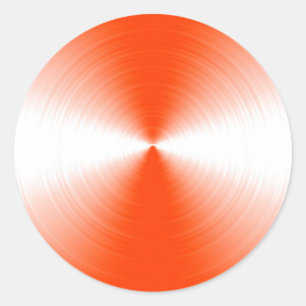 Adesivo Laranja Vermelho Radiante Contemporâneo