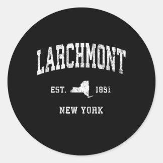 Adesivo Larchmont New York Ny Athletic Sports