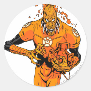 Adesivo Larfleeze - Agent Orange 4