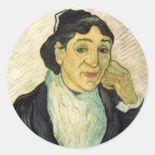 Adesivo L'Arlesienne (Madame Ginoux) por Vincent van Gogh