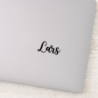 Adesivo Lars Name - Caligrafia manuscrita