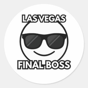 Adesivo Las Vegas Chefe Final Sticker Emoji Legal