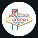 Adesivo Las Vegas Honeymoon<br><div class="desc">Bem-vindos à Lua de mel de Las Vegas</div>