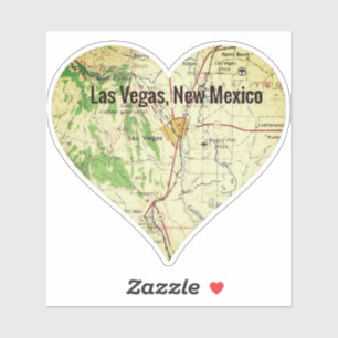 Adesivo Las Vegas NM Vintage Topo