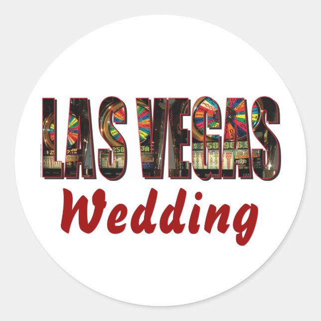 Adesivo Las Vegas Wedding (Frente)
