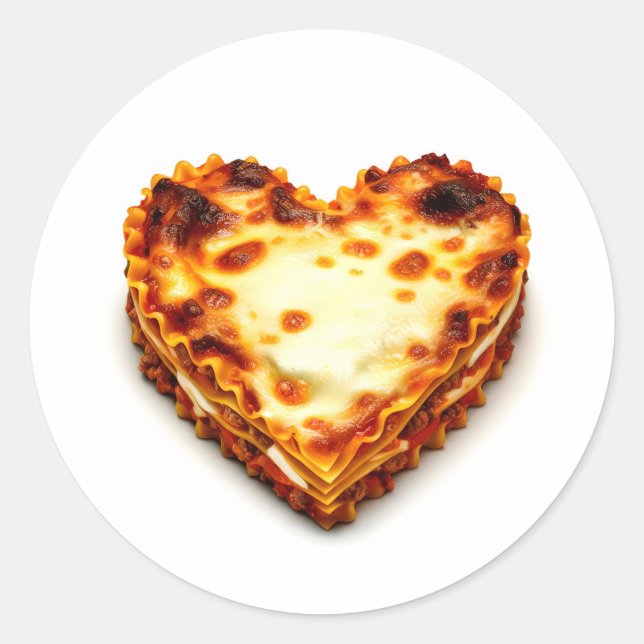 Adesivo Lasagna Heart (Frente)