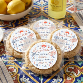 Adesivo Last Spritz Amalfi Coast Bachelorette Party Favor