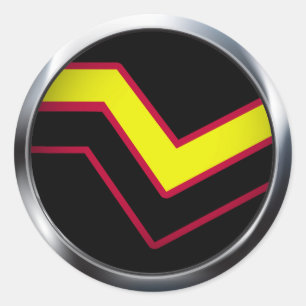 ADESIVO LATEX PRIDE MEDALLION DE BORRACHA