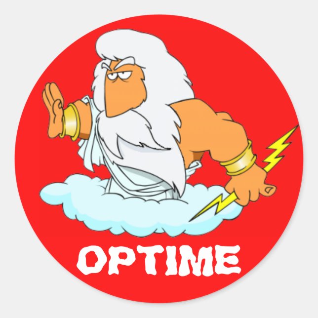 Adesivo Latino: Optime! (Frente)