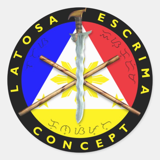 Adesivo Latosa Escrima Stickers (Frente)